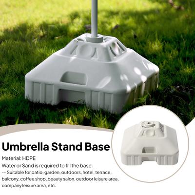 Umbrella Base Stand 30L Shelter Umbrella Stand for Lawn Garden Umbrella Base Sand Water Filled Tents Shelter Heavy Duty Stands