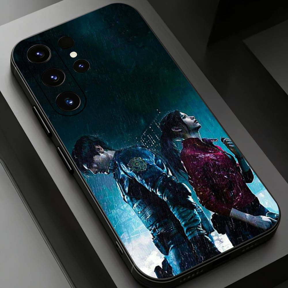 Game R-Resident Evil Phone Case for Samsung Galaxy S20,23 Ultra S24,22 Plus S25,26,21FE TPU Cover