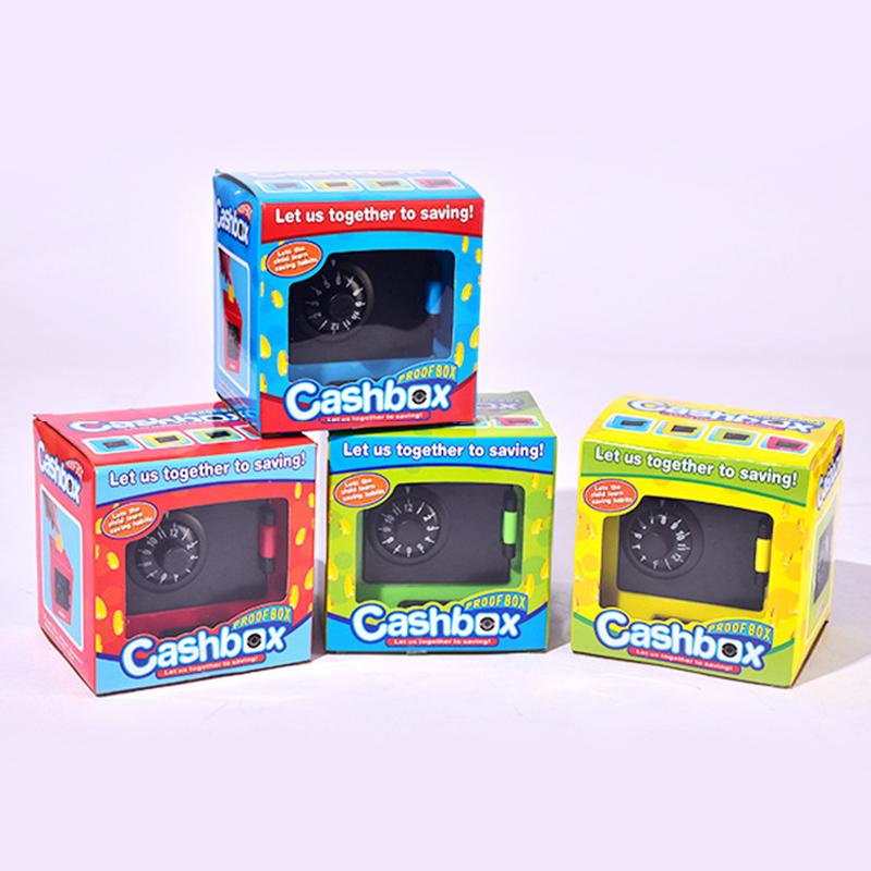 Coin Saving Money Box Children Gift Cash Piggy Deposit Safe Box Coin Cash Saving Large Space Safe Coin Cash Banks For Boys Girls