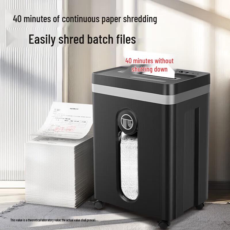 GEPAD 5-Level Cross-Cut Paper Shredder CN plug (adapter included)