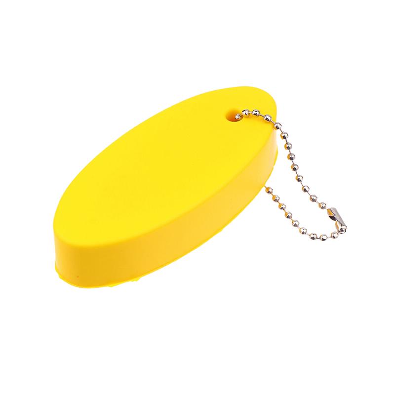Oval Foam Floating Buoyant Keychain For Water Sports Marine Boat Swimming Kayak Rafting Key Canoe Keyring Surf Accessory