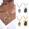 Lightweight Couple Necklaces 2Pcs Heart Charm Necklace Love Keepsake Fine