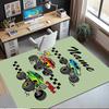 Custom Name Truck Printed Carpet,Rug for Office Chair Living Room Bedroom Kitchen Room Decor Gifts.