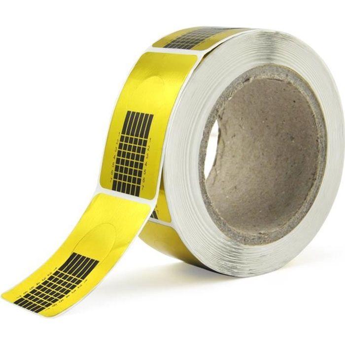 

Gabarits dorés pour ongles - TRIXES - 100 autocollants - Sculpture ongles acryliques - Salon gel