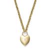 [Olivia Burton] Autorisierter Händler - Damen-Anhänger Halskette 24100262 Klassischer Schloss Herz Gold Anhänger Halskette