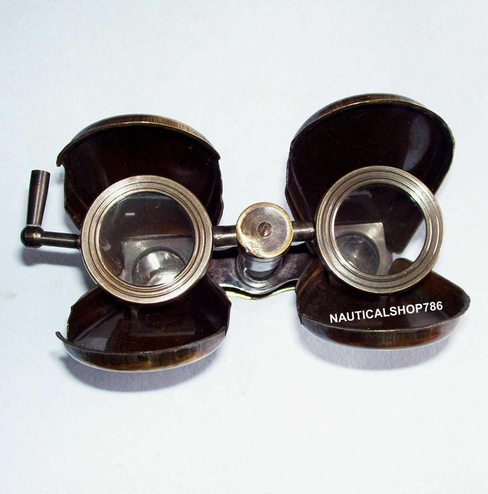 

Винтажный бинокль складной монокуляр телескоп подзорная труба латунь античная отделка M аэро