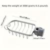 2pcs Adjustable Faucet Drainage BathroomSpace Aluminum Kitchen Sink Sponge Soap Drain Rack Bathroom Shower Storage Sundries Holder