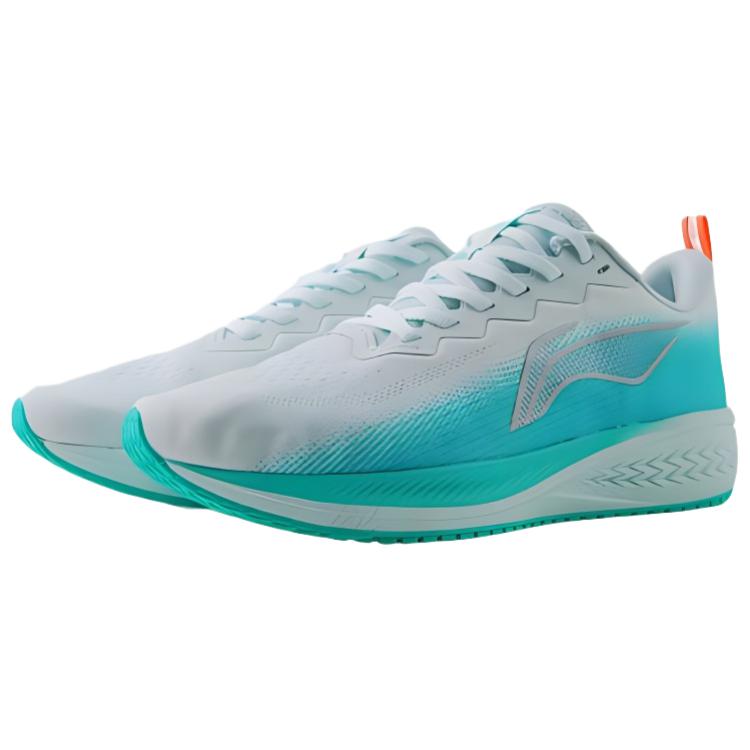 New LiNing Red Hare 6 Slip Resistant Low Top Running Shoes Women's Green White ARMT016-5