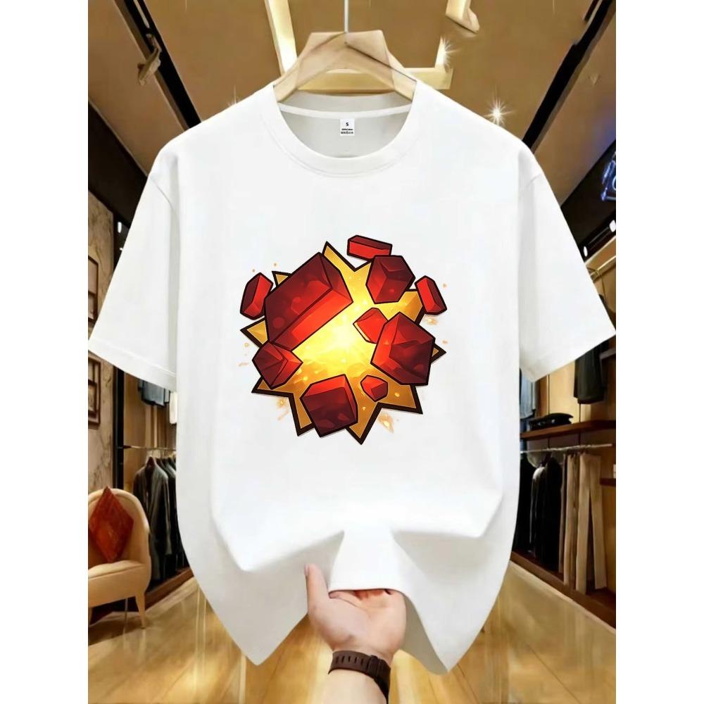 90s Vintage Tops Bloxxer T Shirt Summer Loose Tee Men Shirt Print Cotton Fashion Street Wear Unisex Tops S