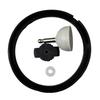 1 Set Classical Milking Claw C300 Silicone Claw Gasket Shut Off Valve And O-Ring Sealing Spare Parts For Gea