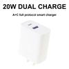 Travel Adapter with USB C,Travel Plug Adapter Worldwide with USB C and USB A,International Travel Adapter 20W for US
