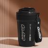 Coffee Cup 316 Double-Layer Stainless Steel Insulation Vacuum Cup Outdoor Traveling Coke Cup Mesh Red Grape Rope Vehicle-Borne Cup