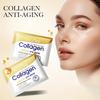 5pz Maschera Occhi al Collagene Morbida Beige Chiaro Idratante Rassodante Levigante Miglioramento Cerchi Scuri Intorno agli Occhi