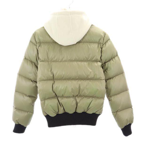 DUVETICA Down jacket 42 Khaki Fleece hood Women Used
