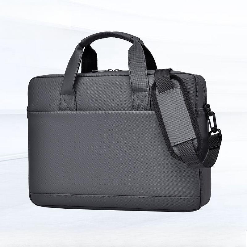Fashionable Trendy Men's Business Shoulder Bag High-end Female Commuting Portable Laptop Bag Waterproof Briefcase