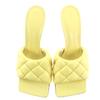 Pristine BOTTEGAVENETA Mule yellow leather Women 36.5 592015 Used