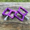 Bicycle Pedals CNC Colorful Aluminum Alloy Ball Bearing Mountain Bike Off-road Accessories