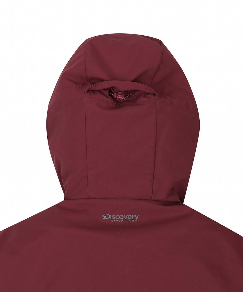 Discovery Expedition Women'S Vertex 3L Brush-Bonded Jacket (Burgundy)