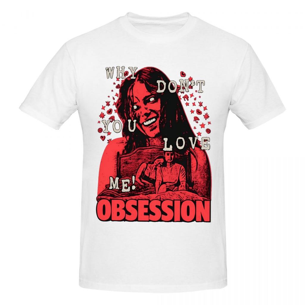 Obsession 2026 Horror Movie Retro T Shirts Graphic Y2k Gifts Cotton Tshirts For Unisex Wounisex Clothes