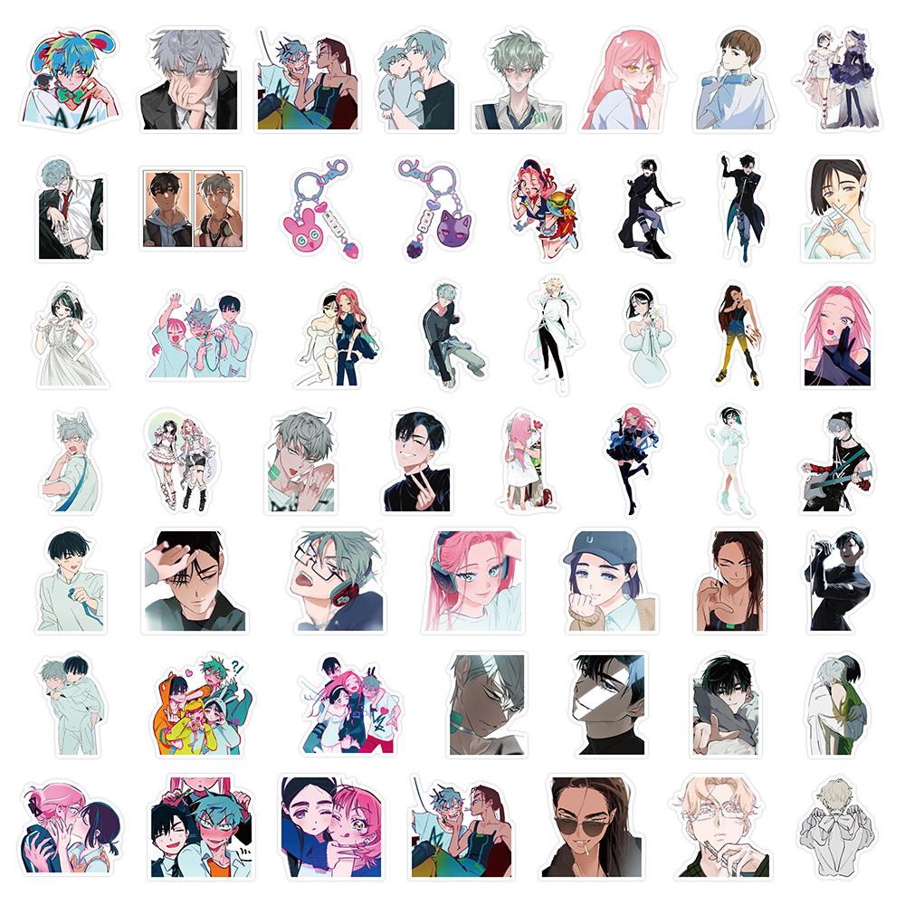 10/50 Pièces Autocollants Anime Étranger Scène Till Ivan Autocollants DIY Scrapbooking Téléphone Bagages Skateboard Autocollants Imperméables