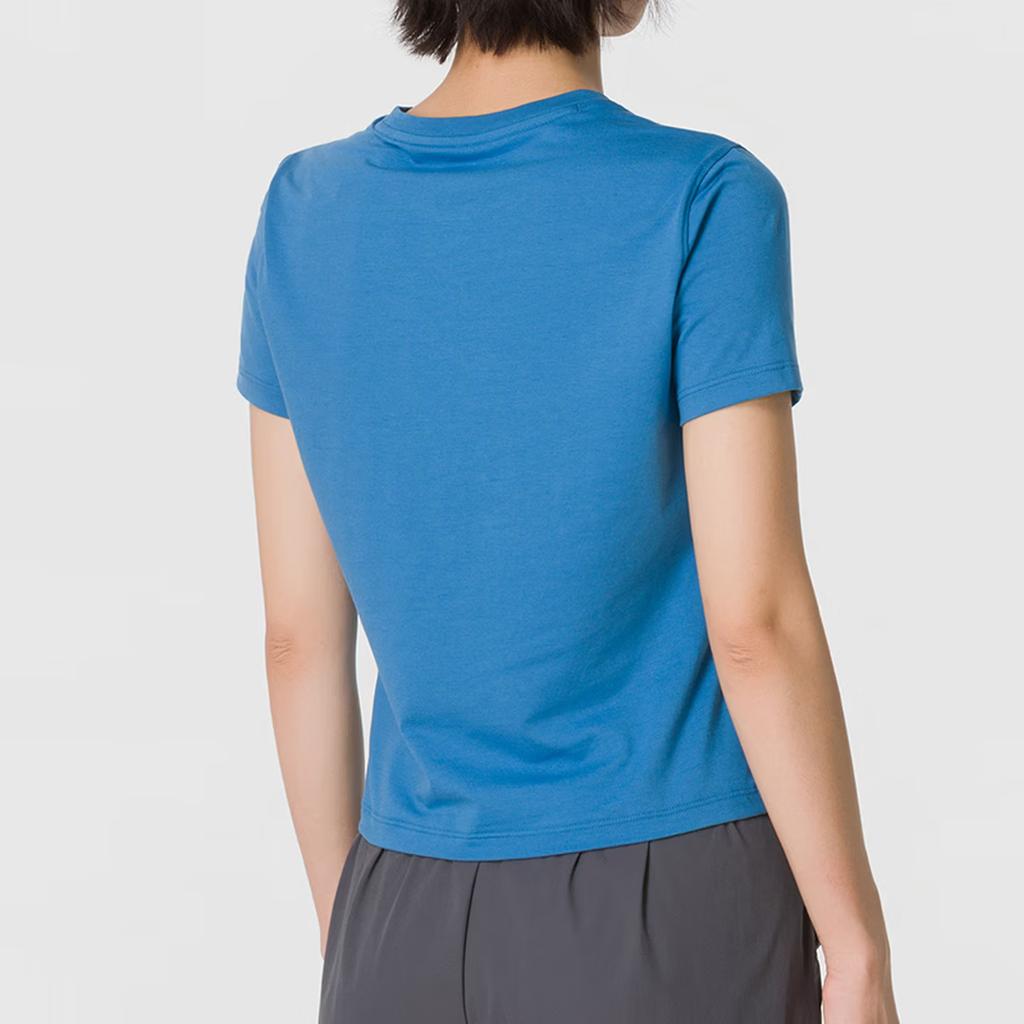 Under Armour Bouncy Tee Simple Comfortable Casual Sports Breathable Fitness Moisture Wicking Loose Stretch T-Shirt Women tops 6017933-430