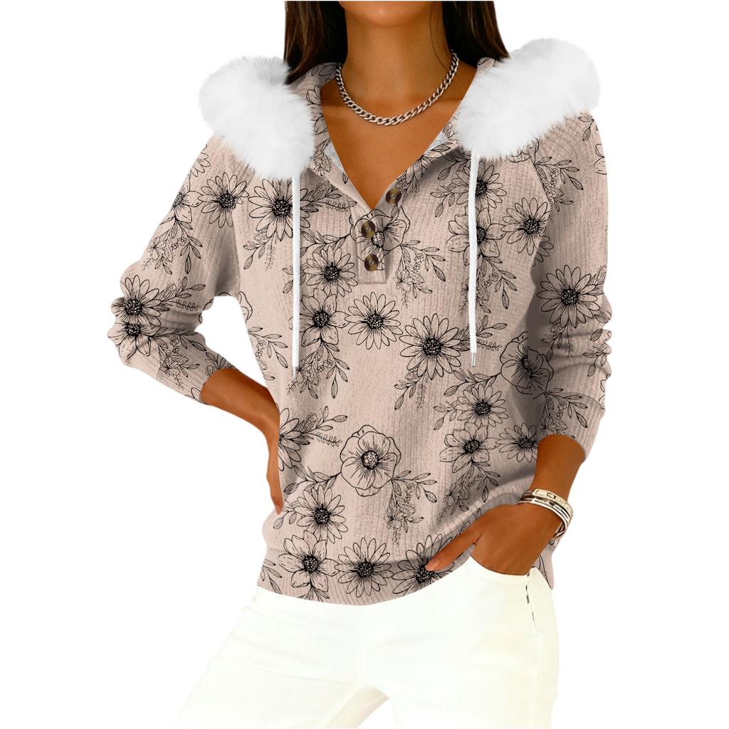 Women's Coat Long Sleeved Hooded Winter Warm Coat Jacket