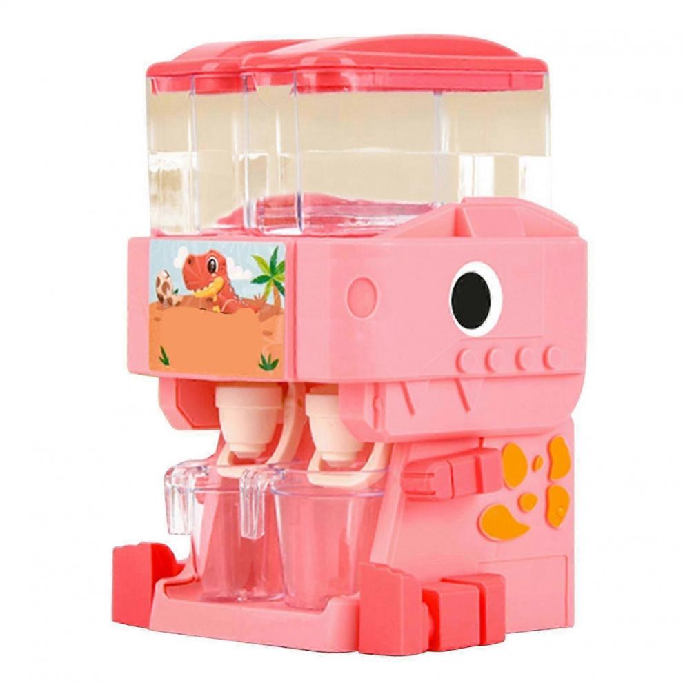 2025 Kids Cute Pink Dinosaur Water Dispenser Toy - Small Size, Safe and Fun