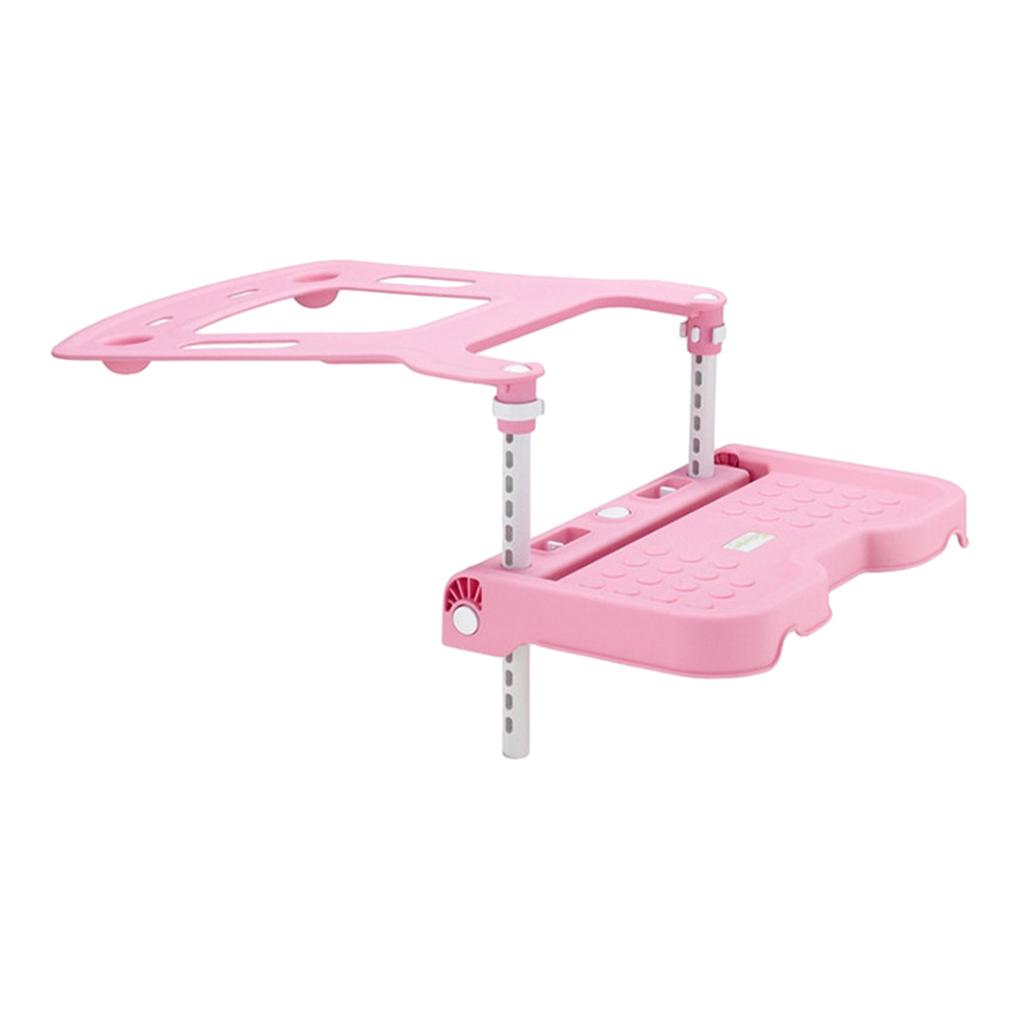 

Широкое применение Детское автомобильное кресло подставка для ног Путешествия и повседневное использование Сделано из АБС Универсальное розовый