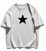 HighQuality Unisexs Summer New Thickened Cotton Short Sleeve TShirt with Premium Printed Design Trendy Moisture Wicking Natural
