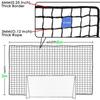 Portable Soccer Net Football Backstop Net Baseball Hitting Net Softball Barrier Net Volleyball Training Stop Net Equipment