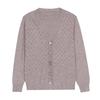 2025 Autumn/Winter Women's Elegant Short Knit Cardigan - Loose Casual Shawl Sweater