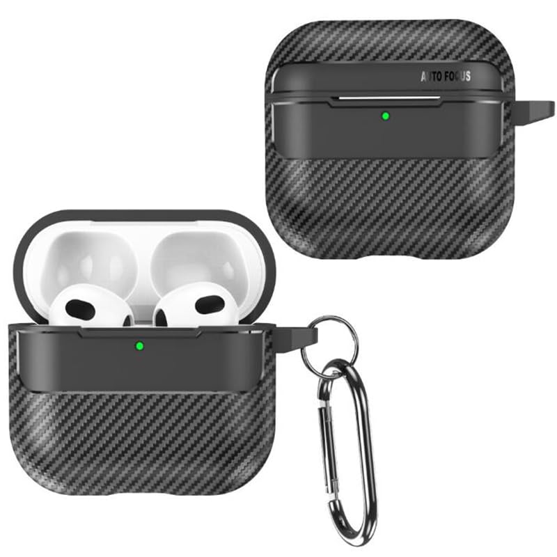 

AirPods 4 for protective case 4th generation TPU case with hook waterproof Convenient charging Full protection Fall prevention (Black)