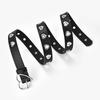 Punk Style High-end PU Leather Cardioid Pin Buckle Belt Women's Waist Straps for Jeans & Casual Wear Fashion Novelty Waistband