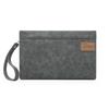 New MashaLanti Synthetic Leather Shoulder Bag, Handle Bag, Clutch Regular Men's Smoke Gray M213309E30110O