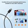 Căști cu fir pentru Samsung HiFi Surround In-ear USB Tip C 3.5mm Cu control pe fir Căști cu fir pentru Galaxy S24 S23 A55 Ultra