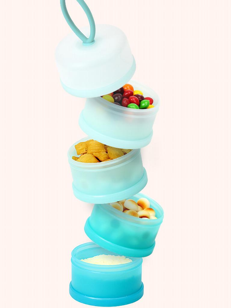 1pc-Mobile formula milk dispenser, formula milk container, portable formula milk dispenser container