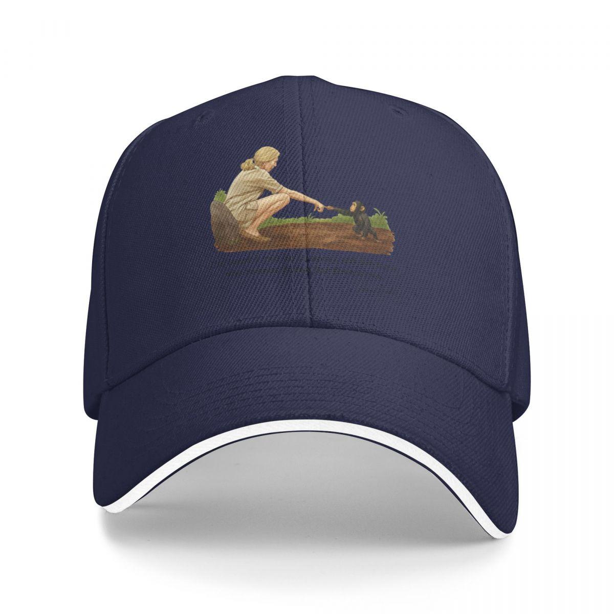 

Baseball Caps Rest In Piece Jane Goodall RIP Customized Men Women Casual Summer Hats One Size