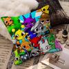 Cartoon S-Sprunki Pattern Cushion Cover Decorative Pillow Sofa Home Decor Case Pillow Cases