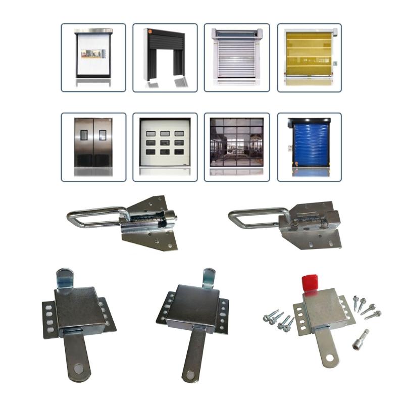 Reinforced Iron Door Bolt Heavy Load Capacity Corrosion Proof Design Industrial Civil Equipment Safety Quick Setups