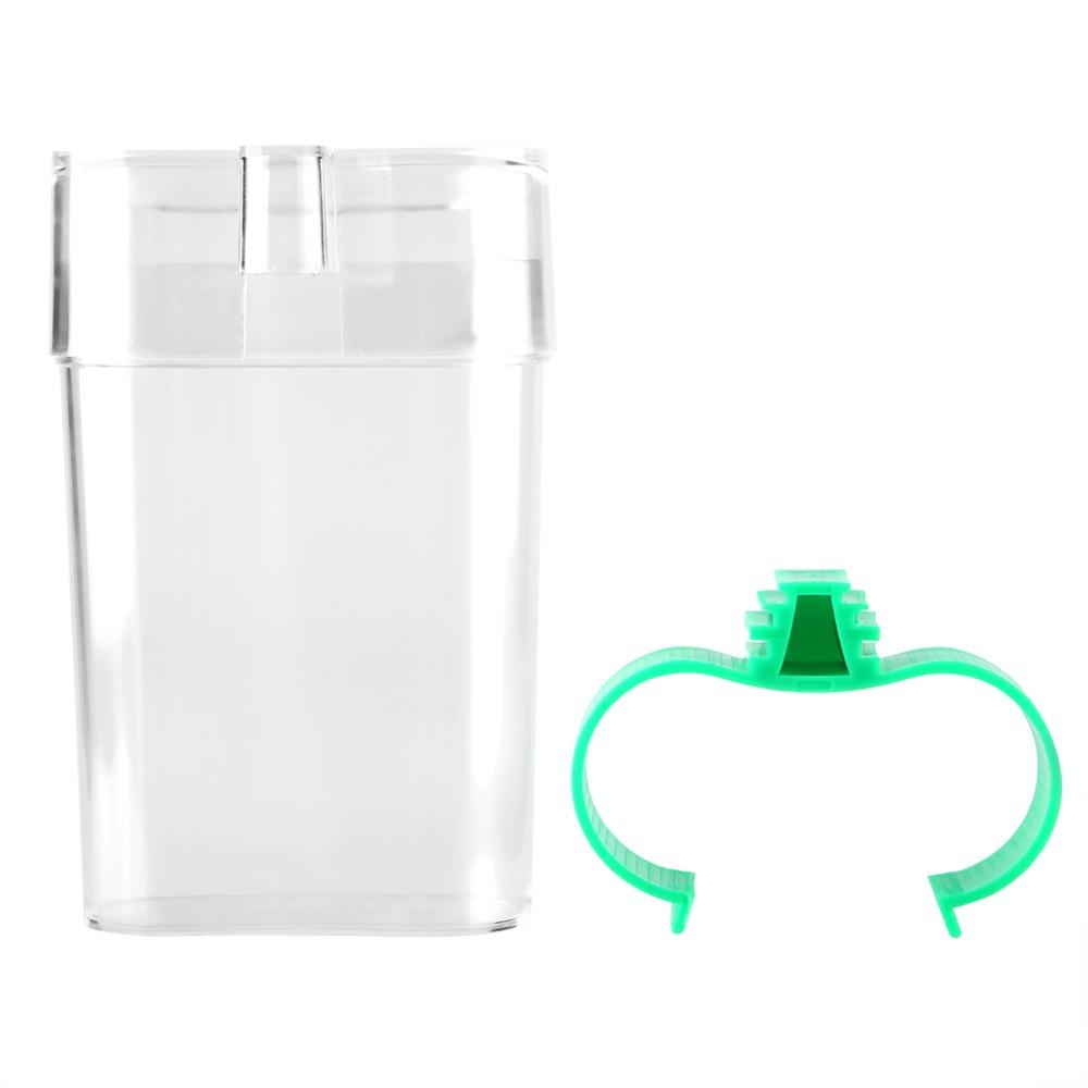 2 Pcs Automatic Feeding Bird Water Dispenser Dispenser Design Bird Seed Food Container For Parakeet