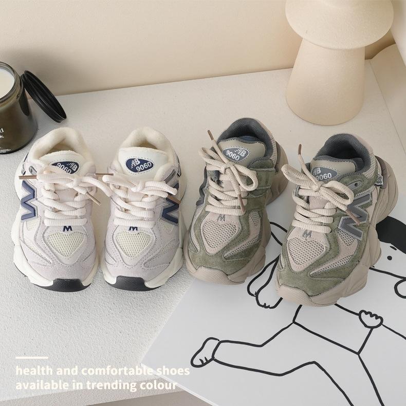 Dětské Dad Shoes [Alphabet Sports] Jaro a Podzim Nové 23107 Kluci a Holky Yuanzu Zelená Šedá Starší Děti EVA