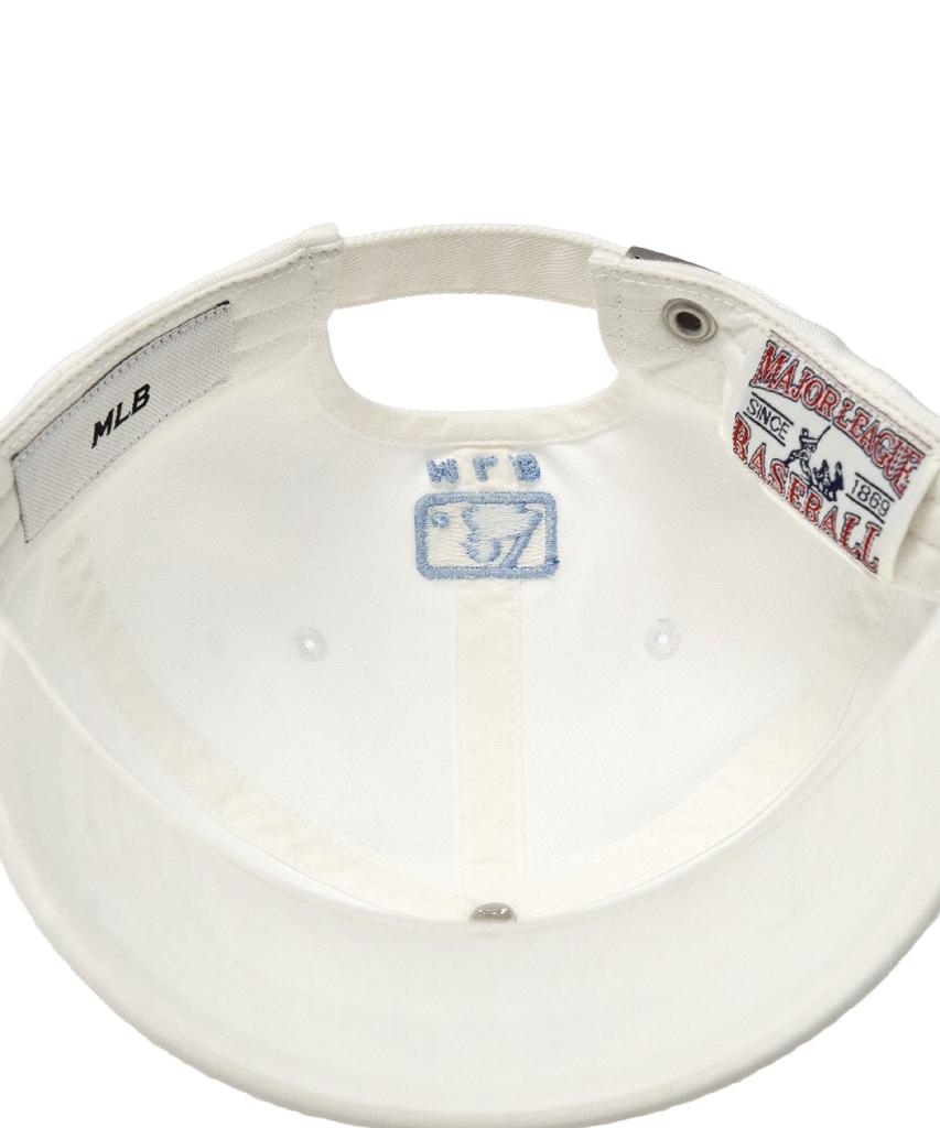 Emelbi Signature Unstructured Ball Cap Ny (Ivory)