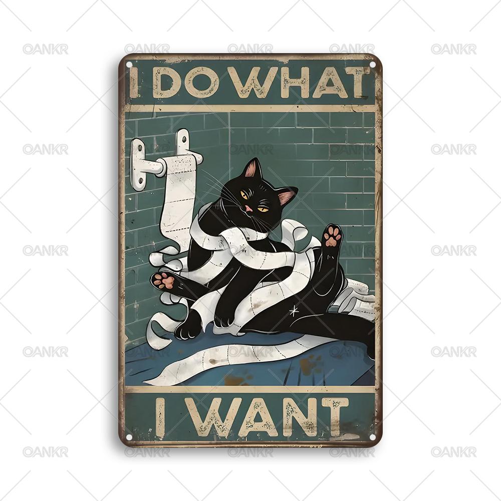 Funny Wall Art Are You Pooping Metal Tin Sign Vintage Bathroom Decor Poster Retro Gothic Home Decor for Apartment or House