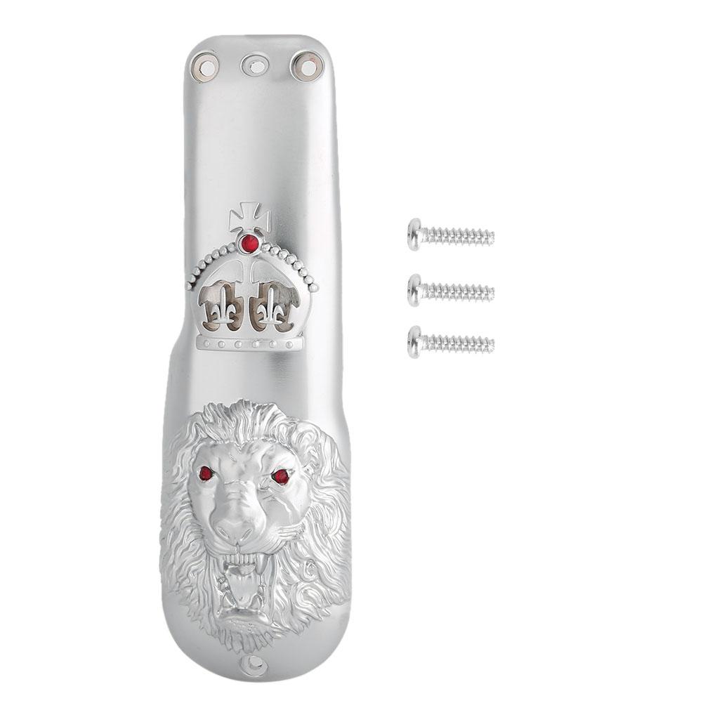 Capa Frontal para Máquina de Cortar Cabelo Profissional Cortador de Cabelo Elétrico Aparador Carcaça Protetora para Cabeça Animal WAHL Prata