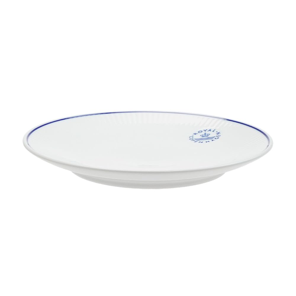 Imported ROYAL COPENHAGEN Blue Line Coupe Plate Dish 19cm Wedding Gift Present 1058884 [Regular Product]
