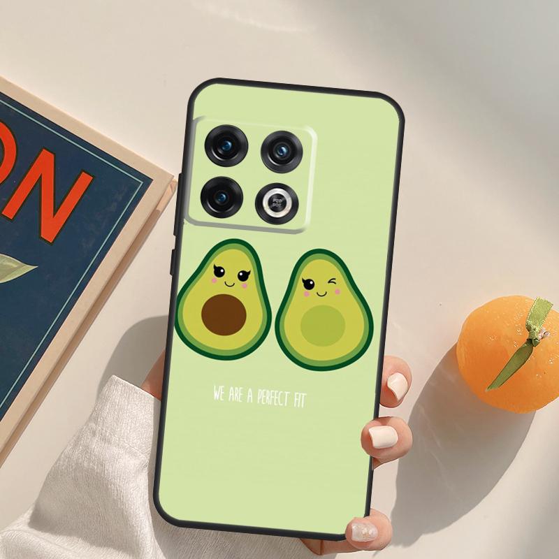 Avocado Pattern Case For OnePlus 13R 12R 10R 13T 10T 11 12 13 15 OnePlus Nord 5 CE 2 3 4 Lite N20 N30 Cover