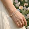 Metal Enamel Bracelet Retro Enamel Flower Bangle Metal Bangle Cloisonne Bracelet  Women's Jewelry
