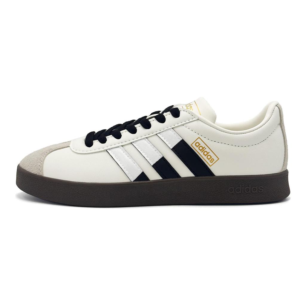 Adidas VL COURT 2.0 Low top Skateboard Shoes Unisex Black White JI0497(Team471-)