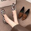 Neuer Stil Modische Damen Slipper Flats Leopard Spitzzehe Lässig Beliebt Damen Schuhe Neu Bequem Gehen Zapatos Mujer