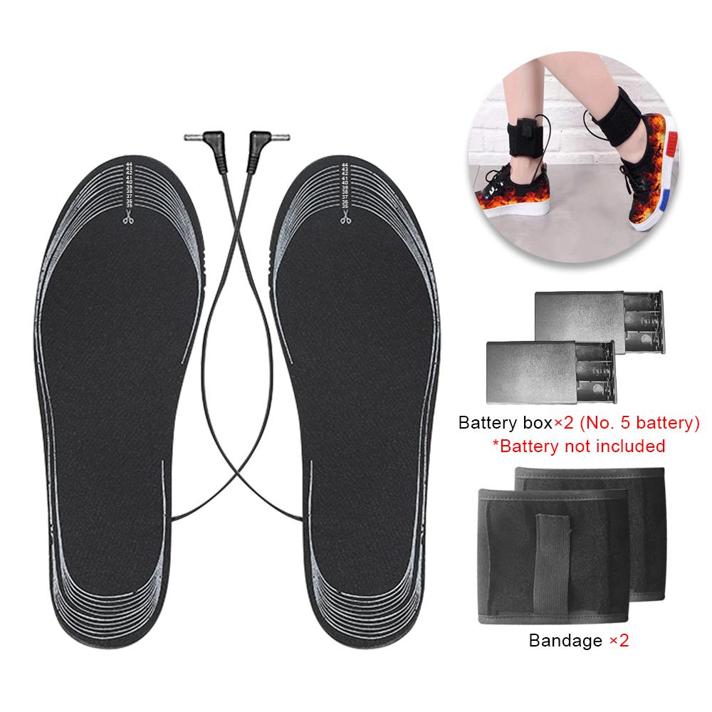 Vysoce kvalitní USB vyhřívané vložky do bot pro nohy Elektrická vyhřívací podložka na nohy Hřejivá ponožka Podložka Zima Venkovní sporty Vyhřívací vložky